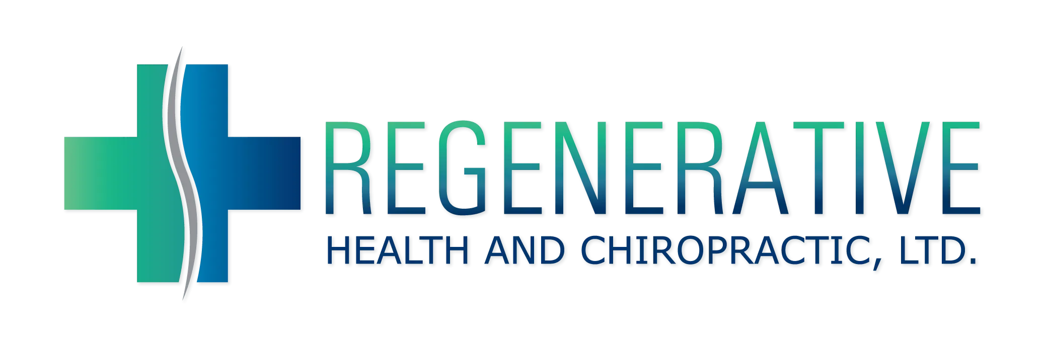 Chiropractic clinic logo - professional spine care services