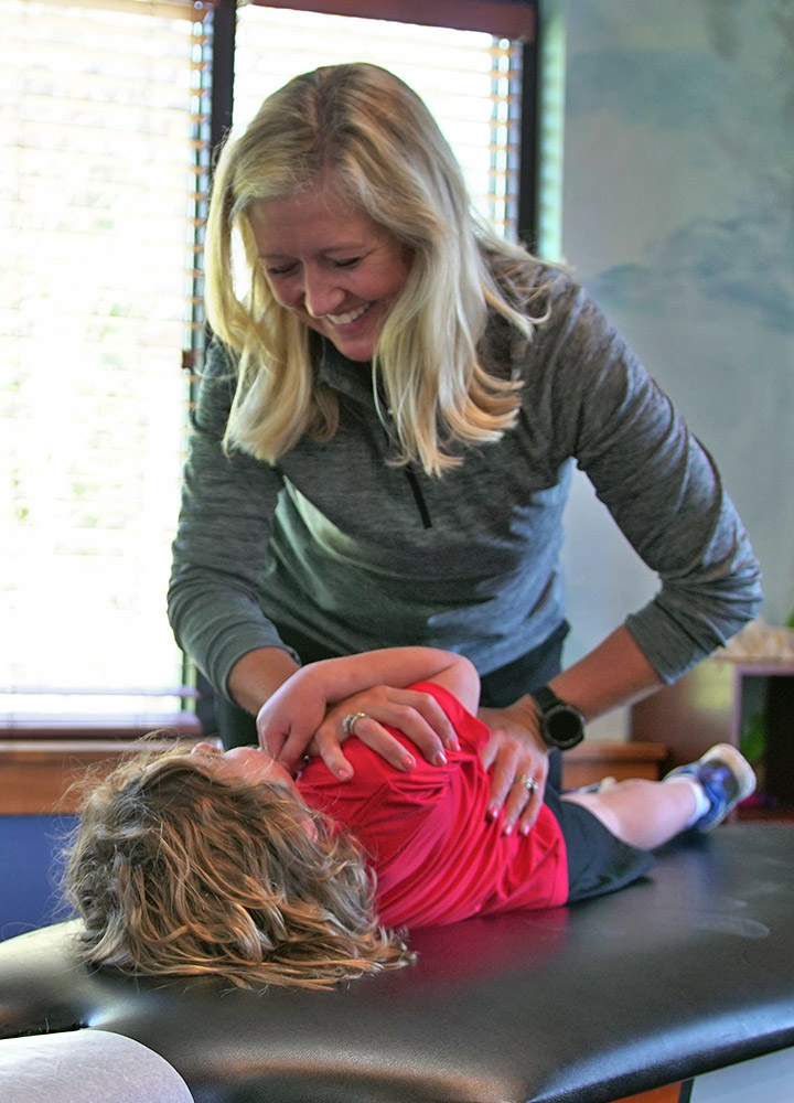 Healthcare professional consulting with patient