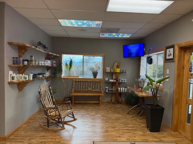 Healthcare professional consulting with patient