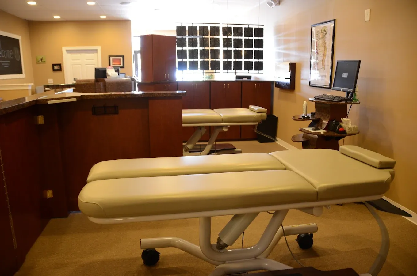 Healthcare professional consulting with patient