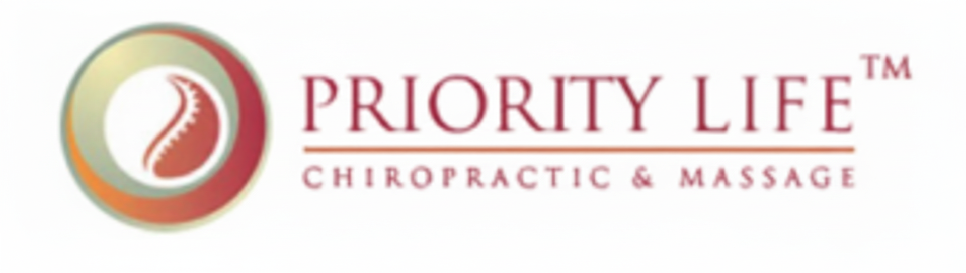 Chiropractic clinic logo - professional spine care services
