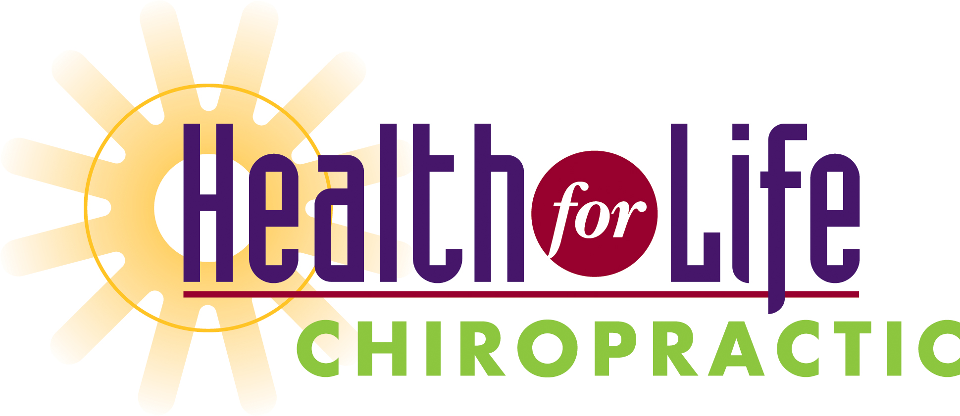 Chiropractic clinic logo - professional spine care services