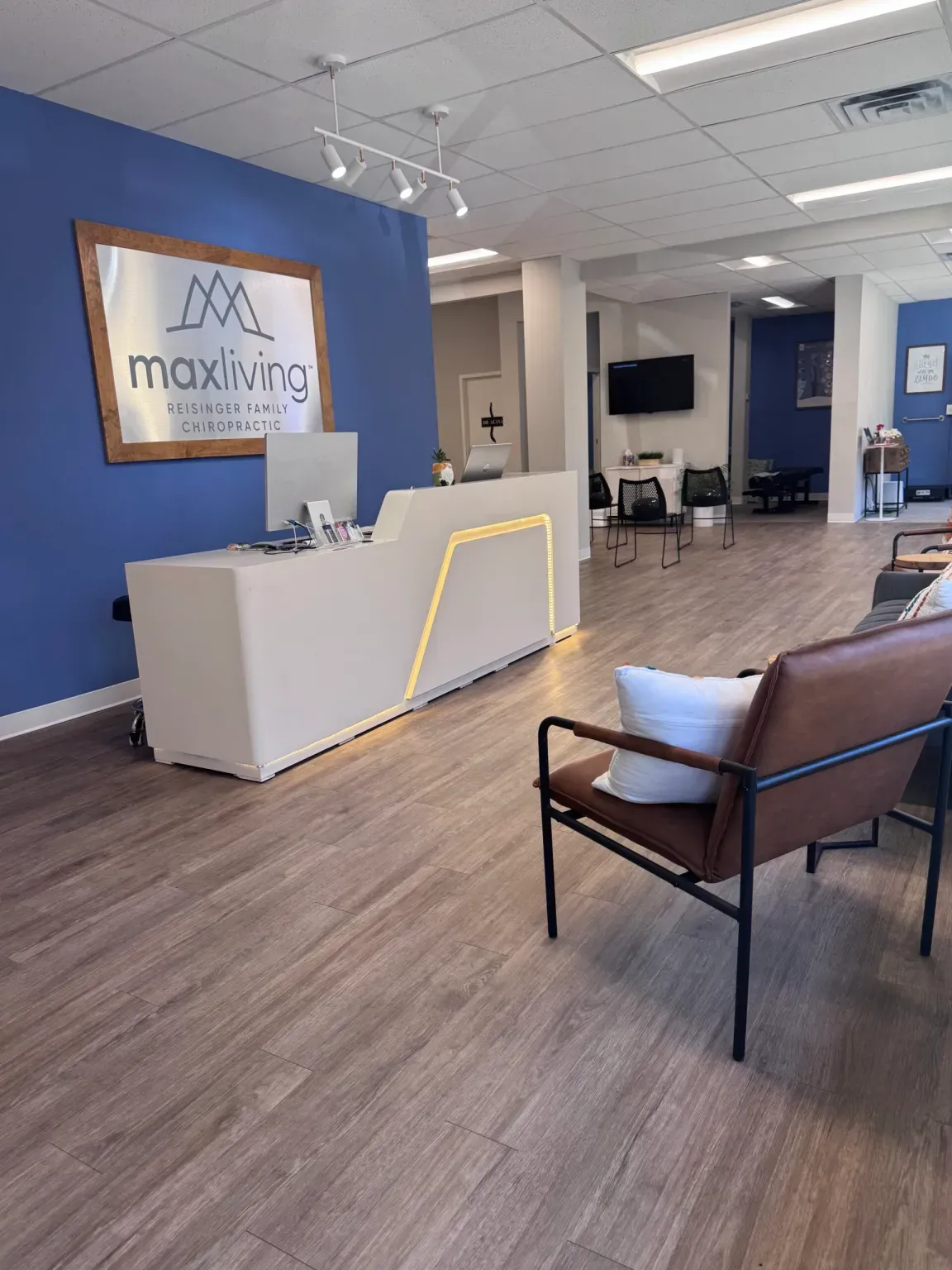 Healthcare professional consulting with patient