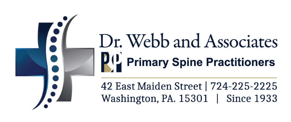 Chiropractic clinic logo - professional spine care services