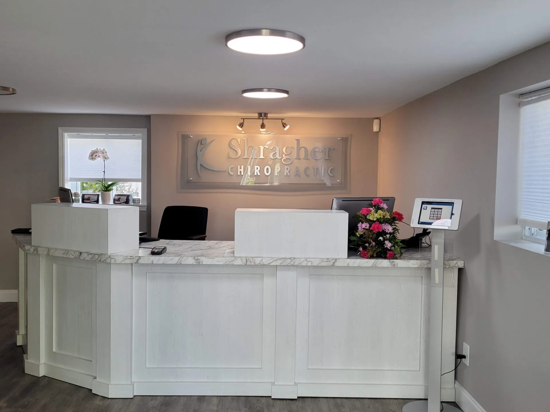 Healthcare professional consulting with patient