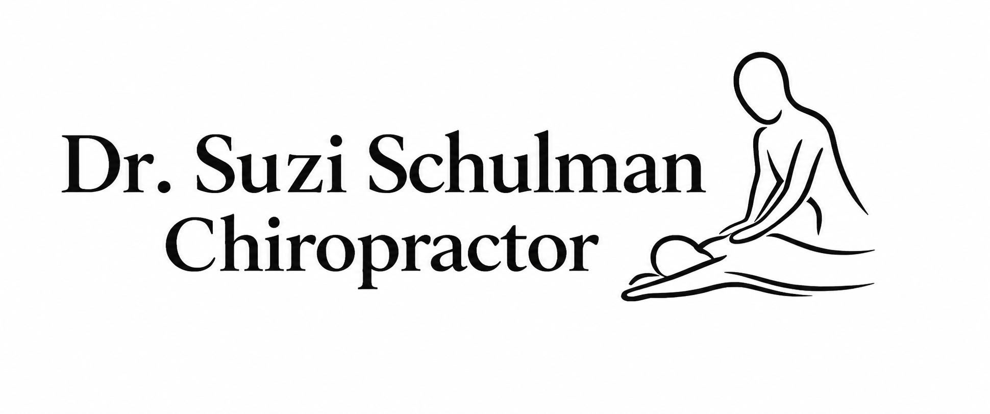 Chiropractic clinic logo - professional spine care services