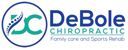 Chiropractic clinic logo - professional spine care services