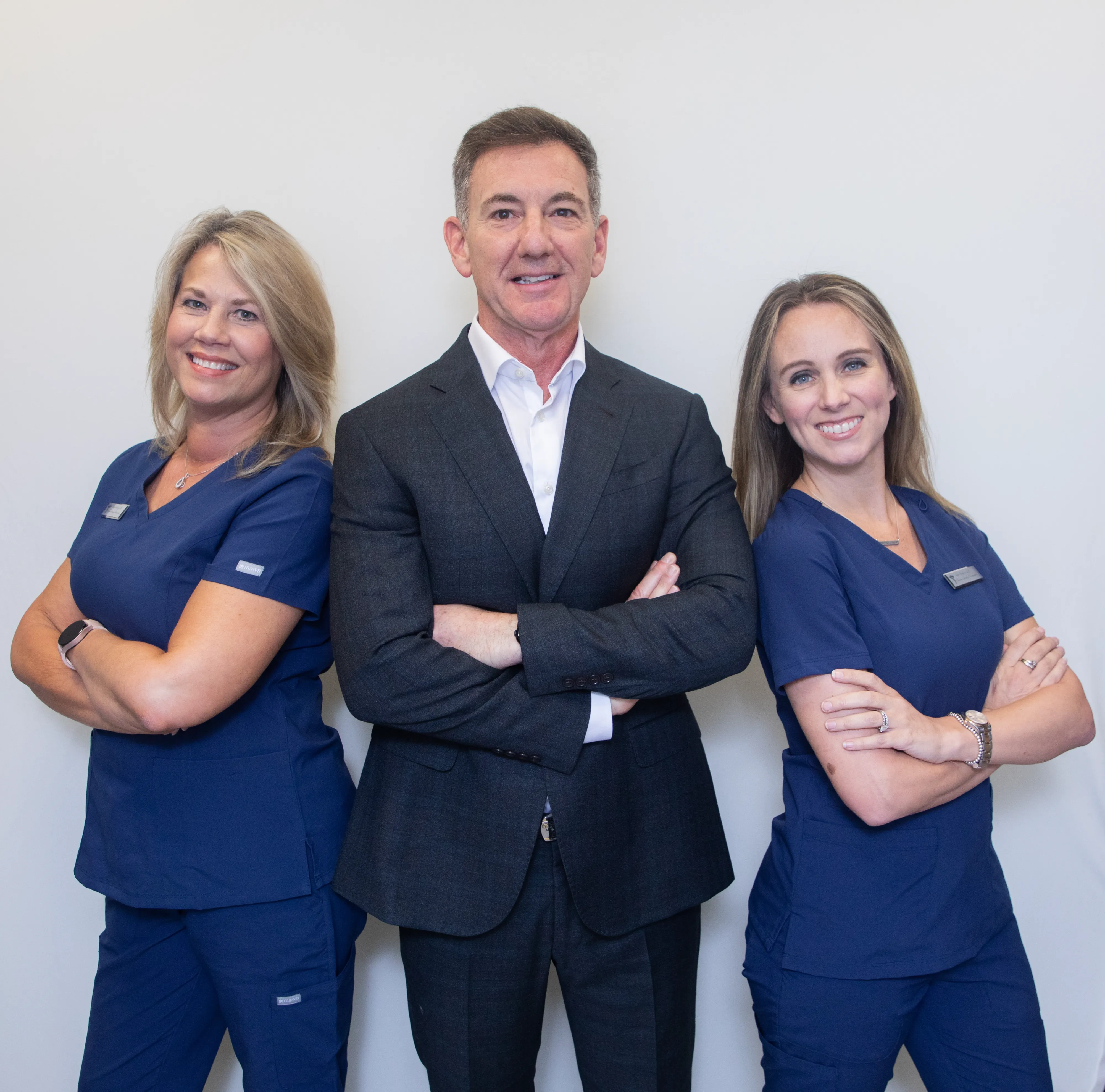 Healthcare professional consulting with patient