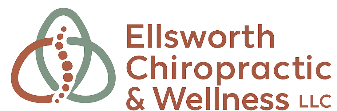 Chiropractic clinic logo - professional spine care services