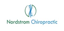 Chiropractic clinic logo - professional spine care services