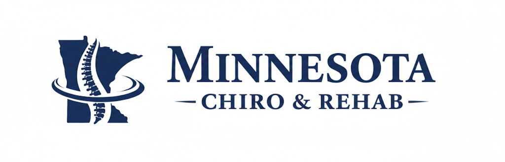 Chiropractic clinic logo - professional spine care services