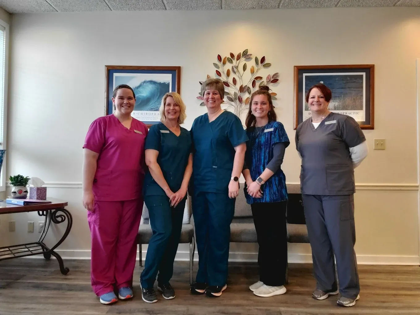 Healthcare professional consulting with patient