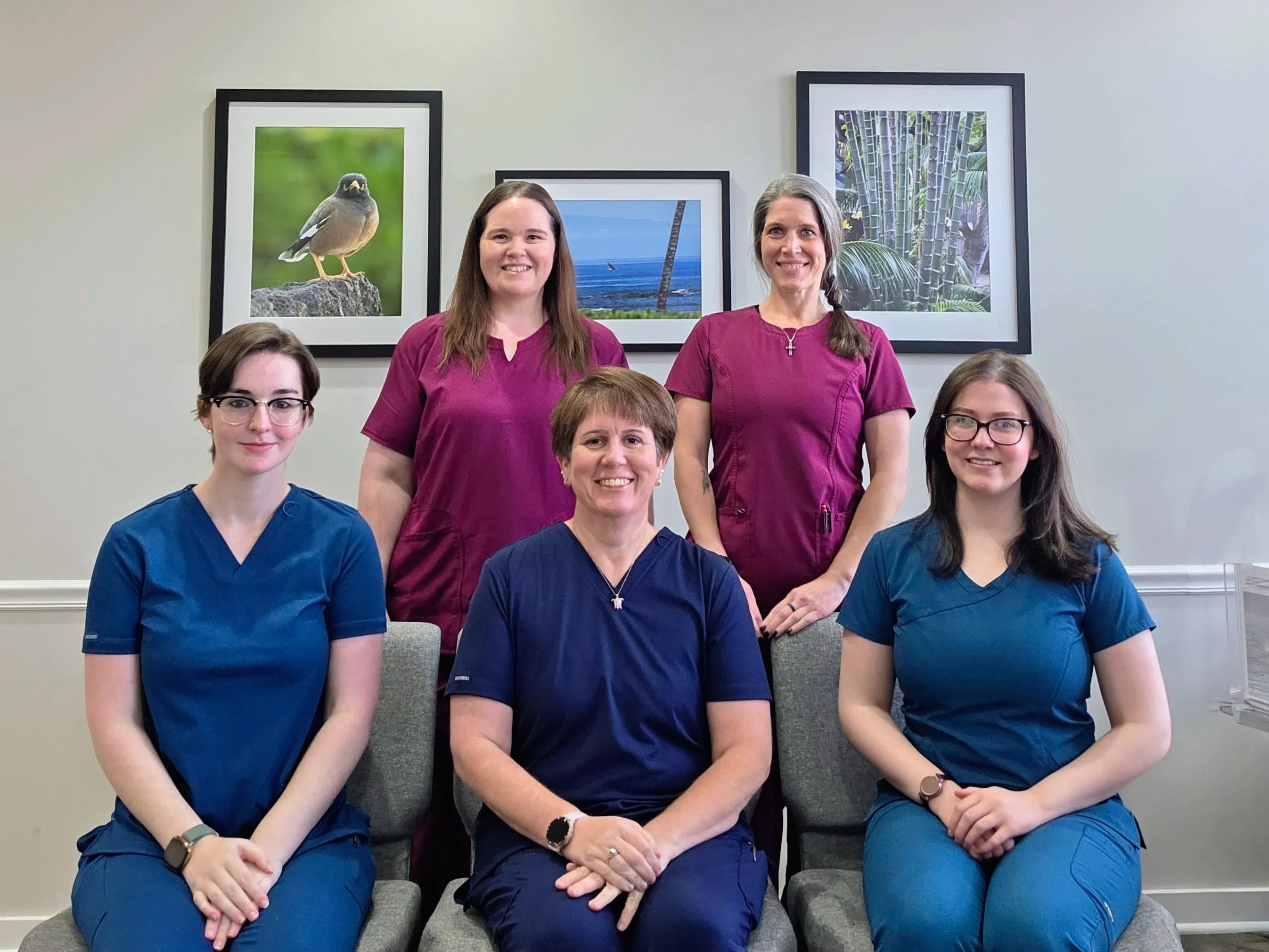 Healthcare professional consulting with patient