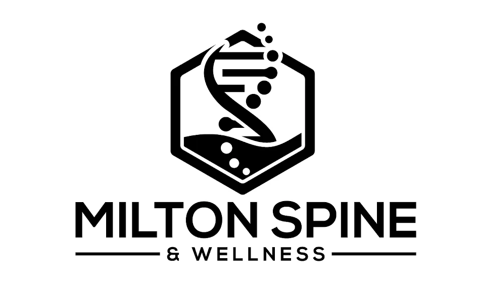 Chiropractic clinic logo - professional spine care services