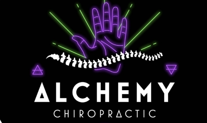 Chiropractic clinic logo - professional spine care services