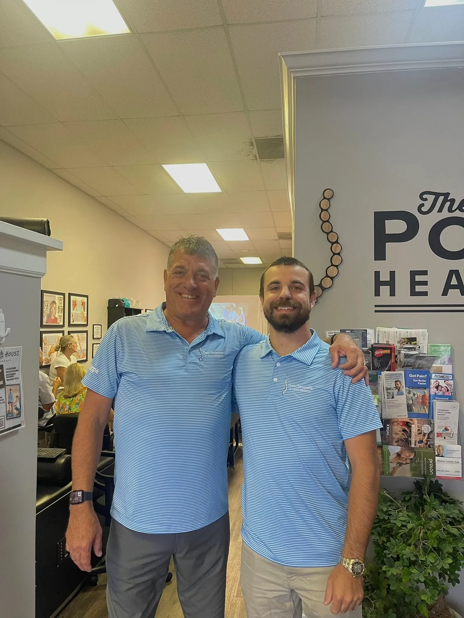 Healthcare professional consulting with patient