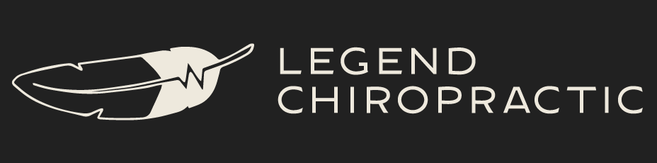 Chiropractic clinic logo - professional spine care services
