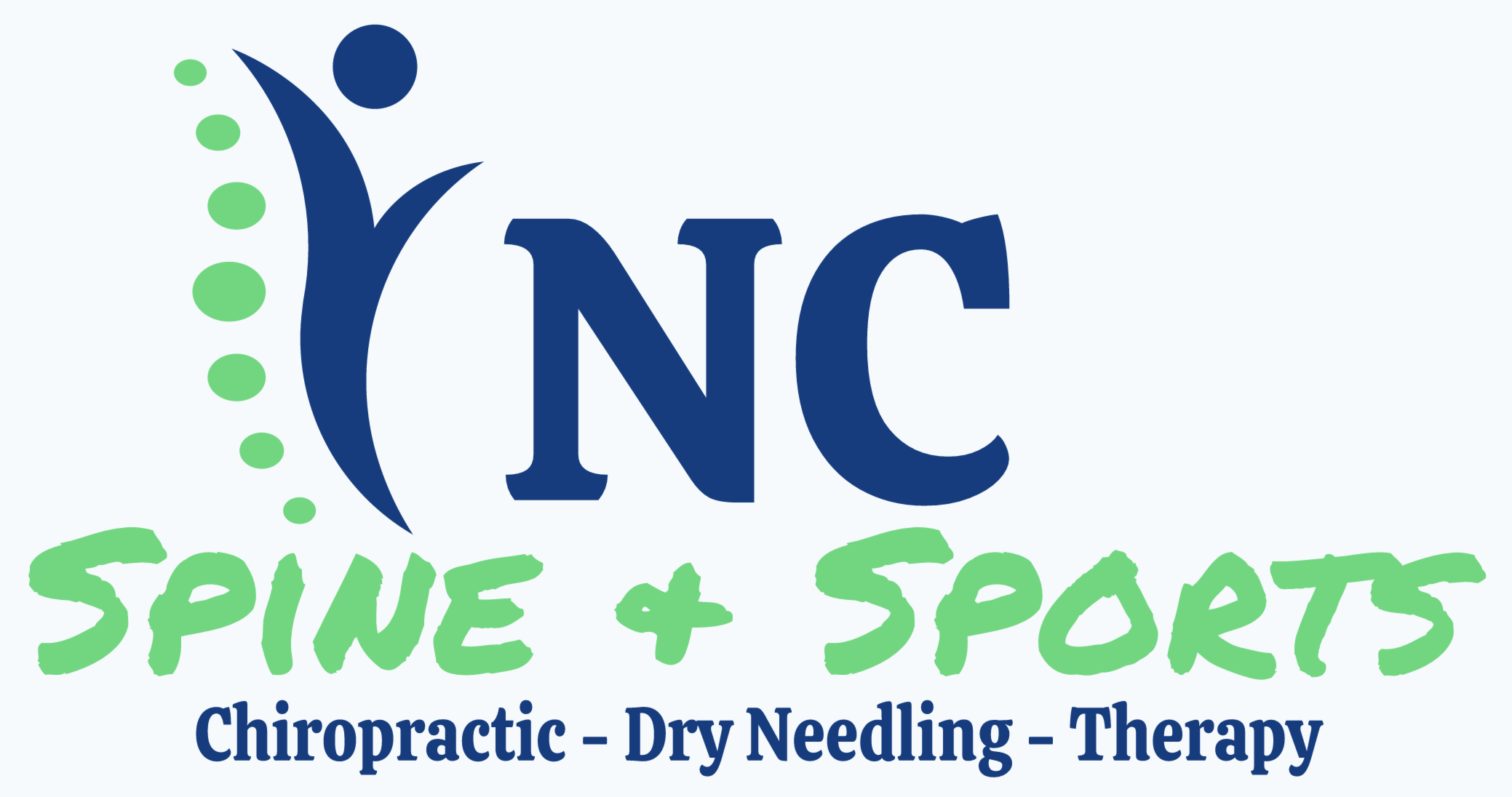Chiropractic clinic logo - professional spine care services