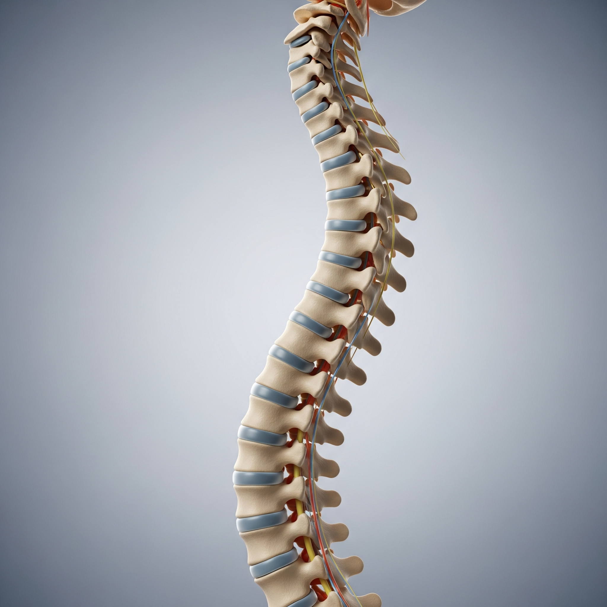 An animated image of the spine