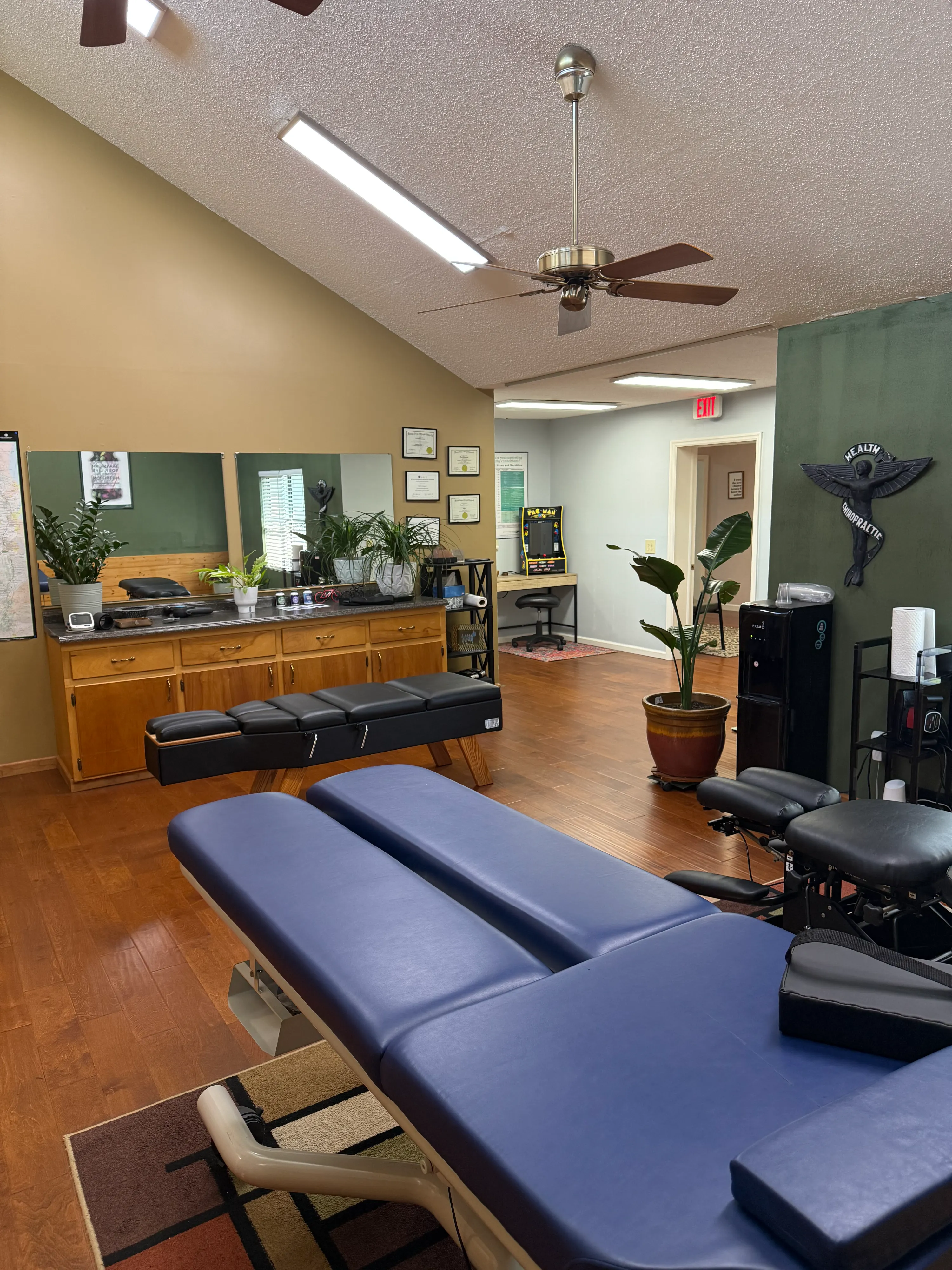 Healthcare professional consulting with patient