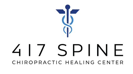 Chiropractic clinic logo - professional spine care services