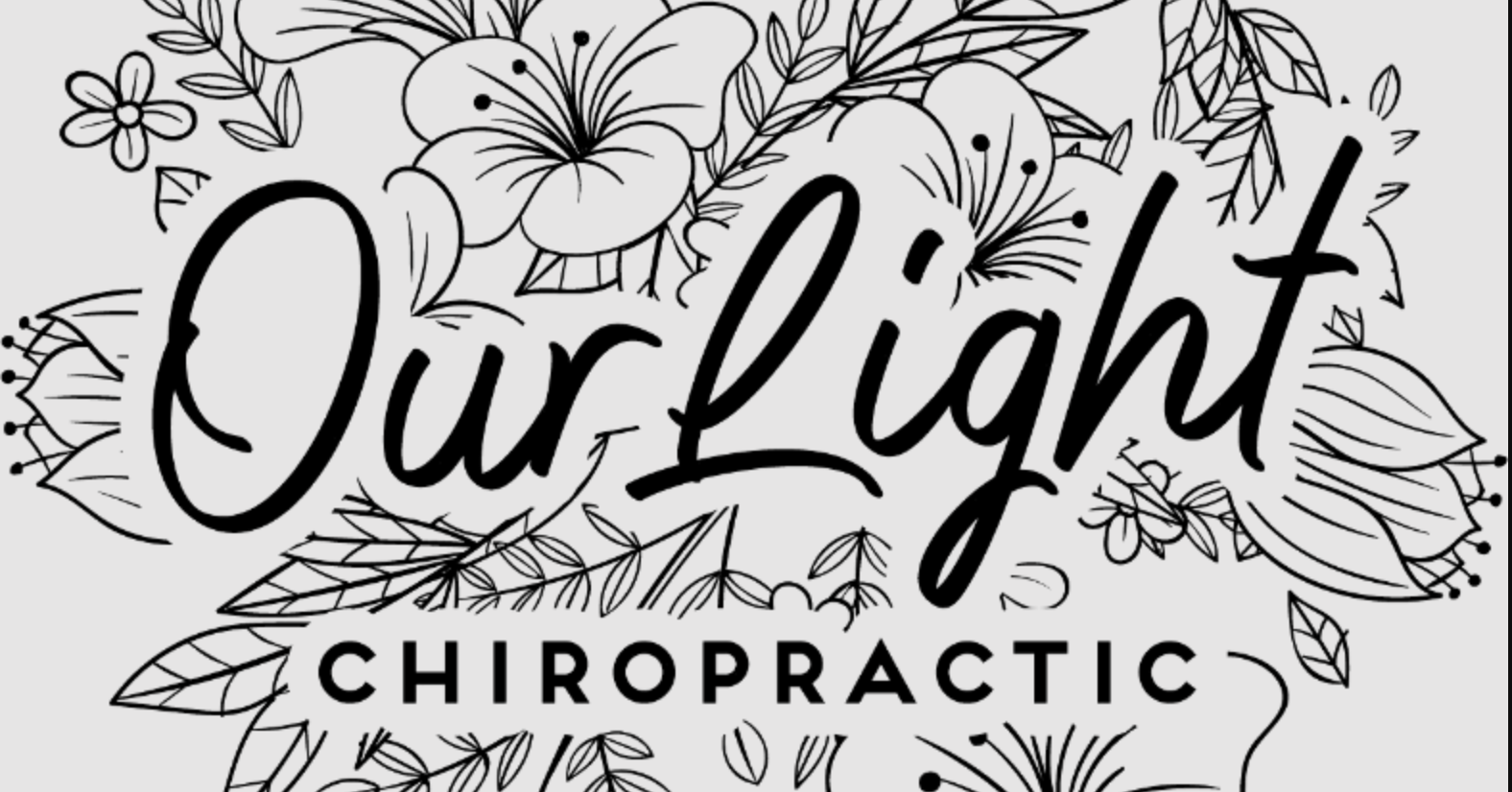 Chiropractic clinic logo - professional spine care services