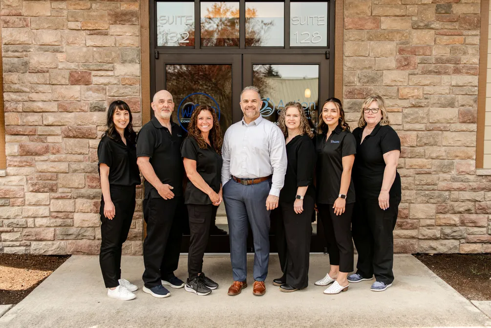 Healthcare professional consulting with patient
