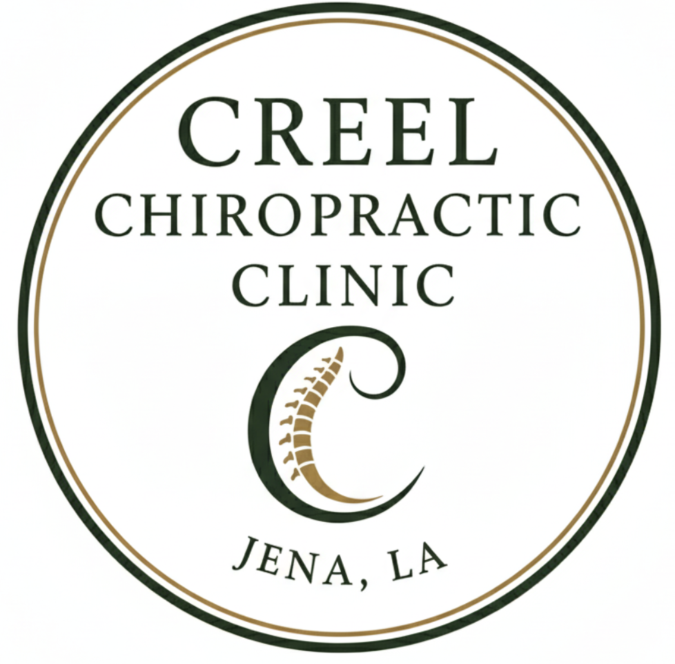 Chiropractic clinic logo - professional spine care services