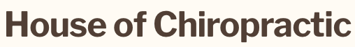 Chiropractic clinic logo - professional spine care services
