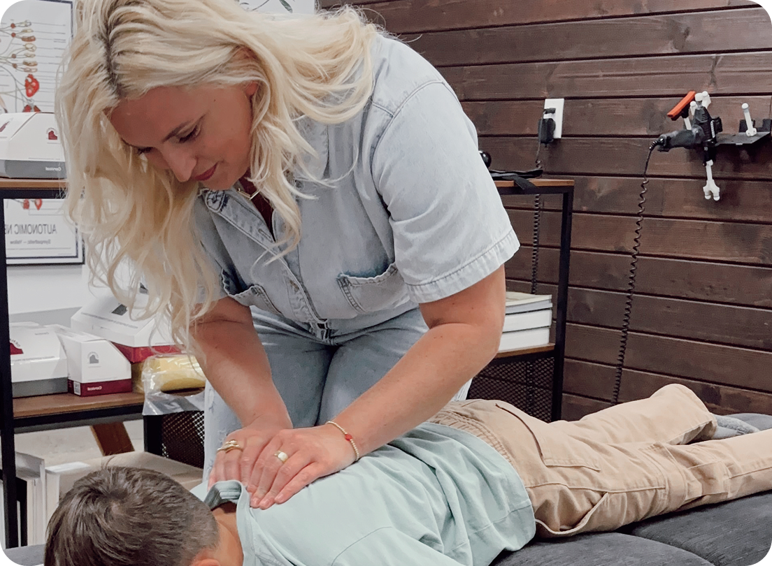 Healthcare professional consulting with patient