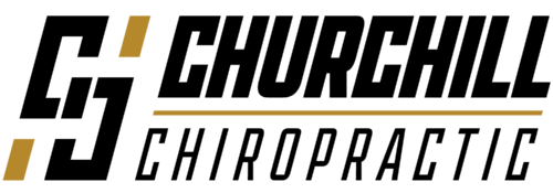 Chiropractic clinic logo - professional spine care services