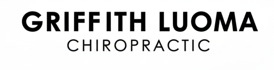 Chiropractic clinic logo - professional spine care services