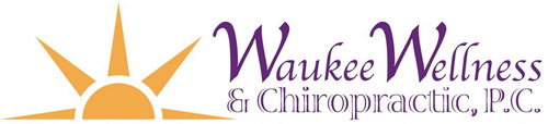 Chiropractic clinic logo - professional spine care services