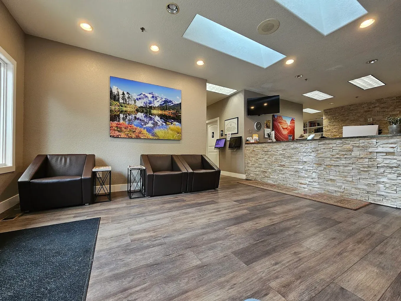 Healthcare professional consulting with patient