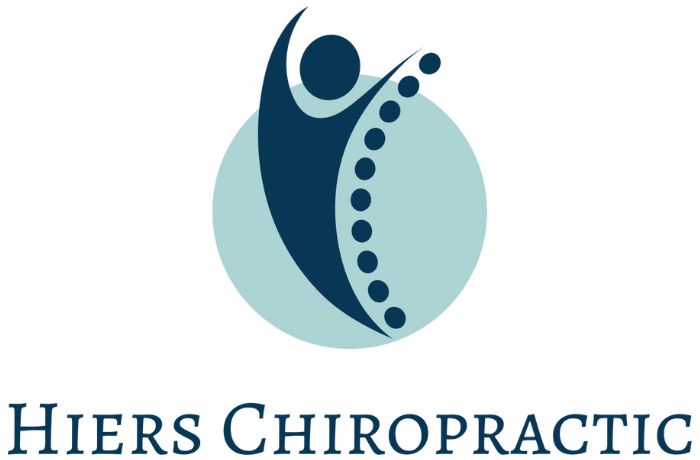 Chiropractic clinic logo - professional spine care services