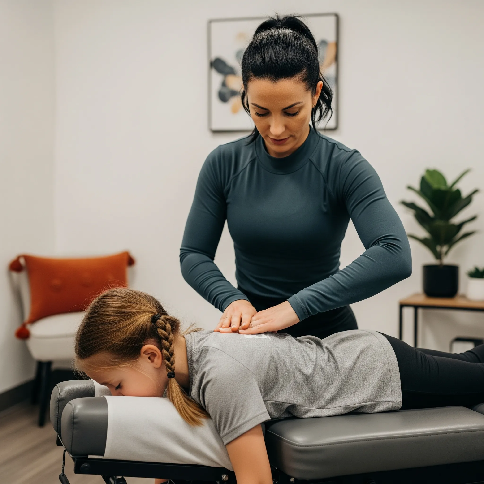 Healthcare professional consulting with patient