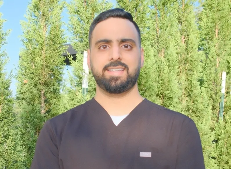 Healthcare professional consulting with patient