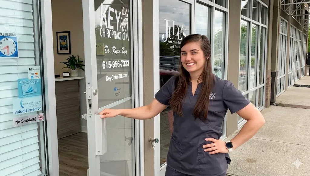 Healthcare professional consulting with patient