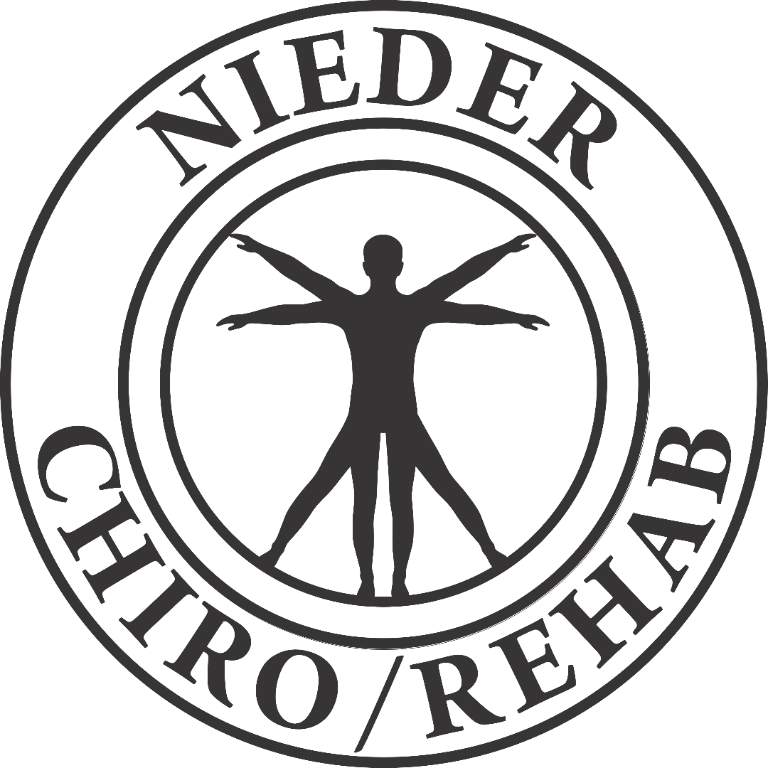 Chiropractic clinic logo - professional spine care services