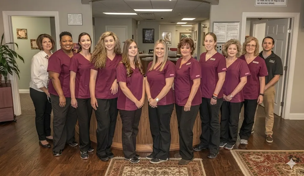Healthcare professional consulting with patient
